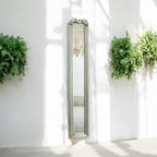 13 x 109cm Silver Mirror