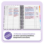 Academic Undated Spiral Journal