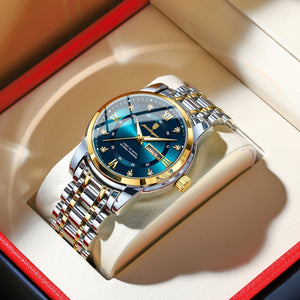 Golden And Blue Surface