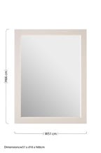 Mirrored Wall Cabinet With 2 Inner Shelves