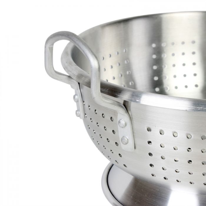 Heavy Duty Aluminium Colander with Handle 15.1Ltr