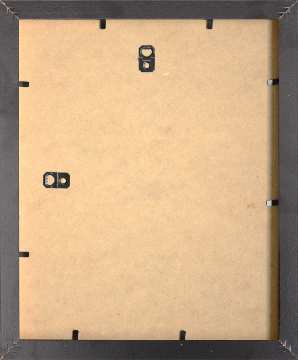 Foil Wrapped MDF Picture Photo Frame Fitted with Perspex Plexiglass, Grey Frame