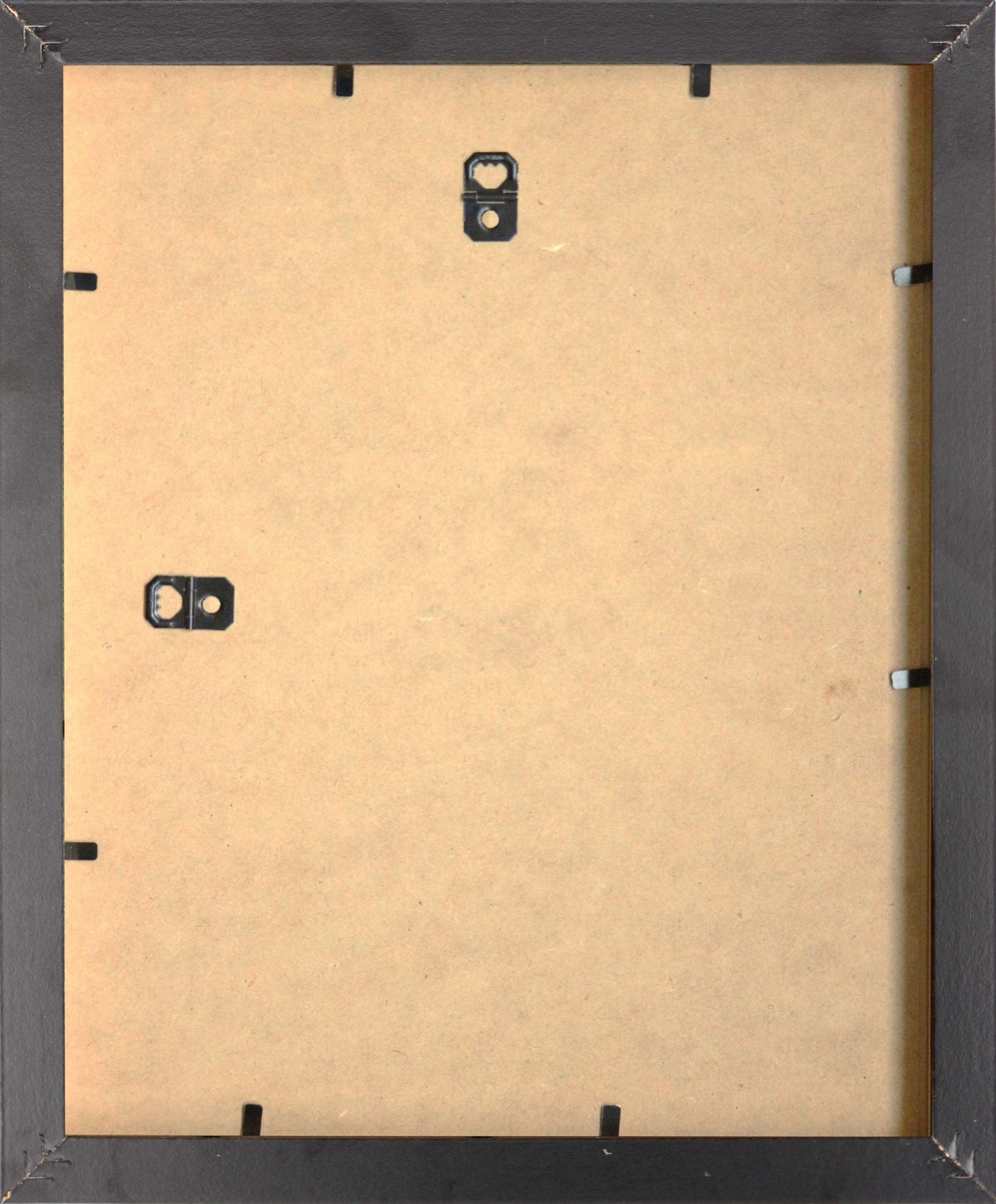 Foil Wrapped MDF Picture Photo Frame Fitted with Perspex Plexiglass, White Frame