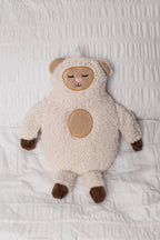 1L Sheep Hot Water Bottle with Soft Plush Cover 40cm