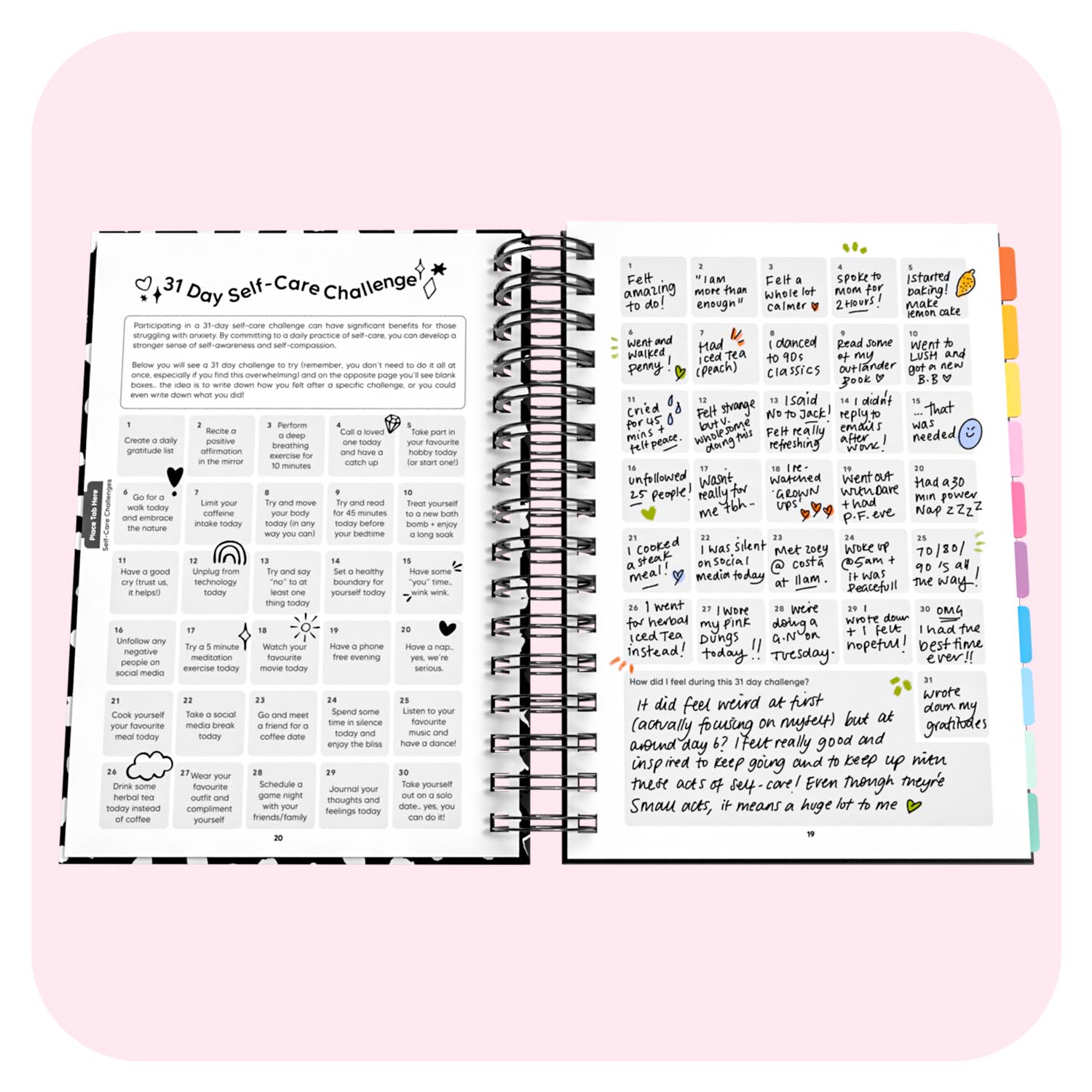 Anxiety Spiral Journal