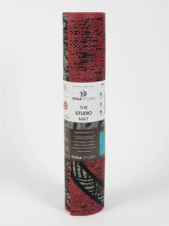 Designed Reversible Sticky Yoga Mat 6mm