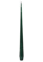 Aurora Small Slender Taper Candles - Green