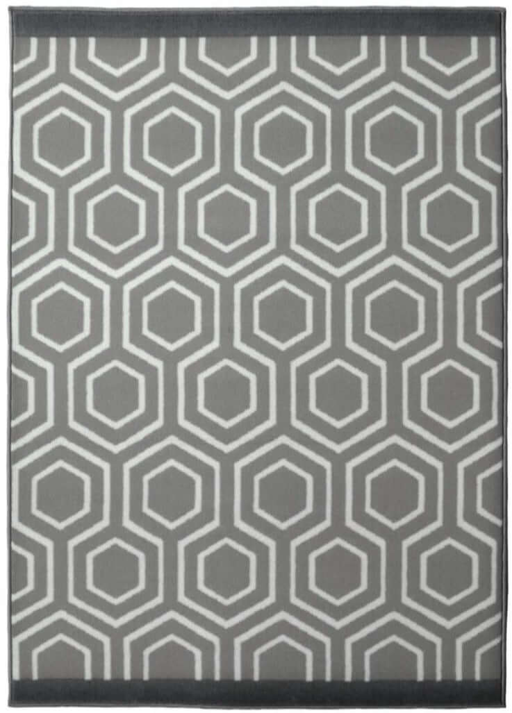 Maestro Honeycomb Grey Rug 160X230 cm