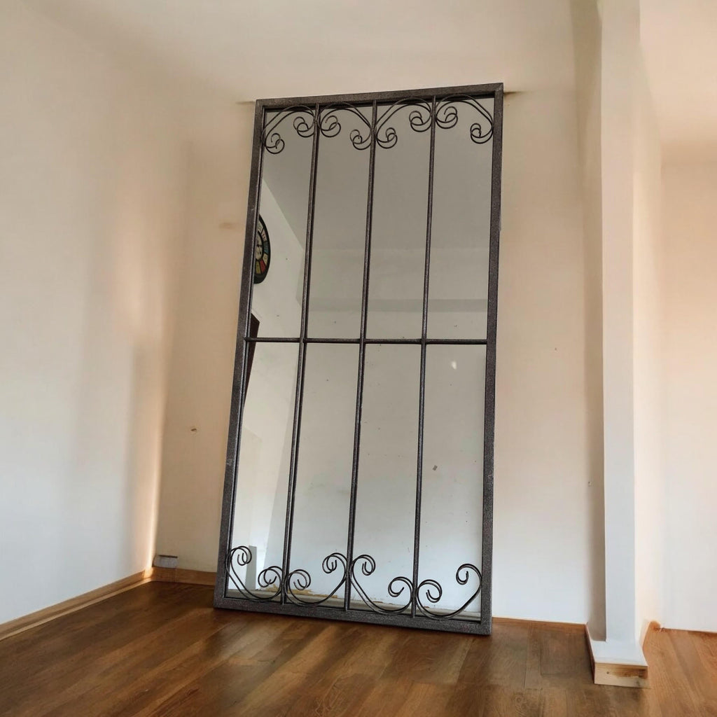 120cm Metal Window Wall Mirror