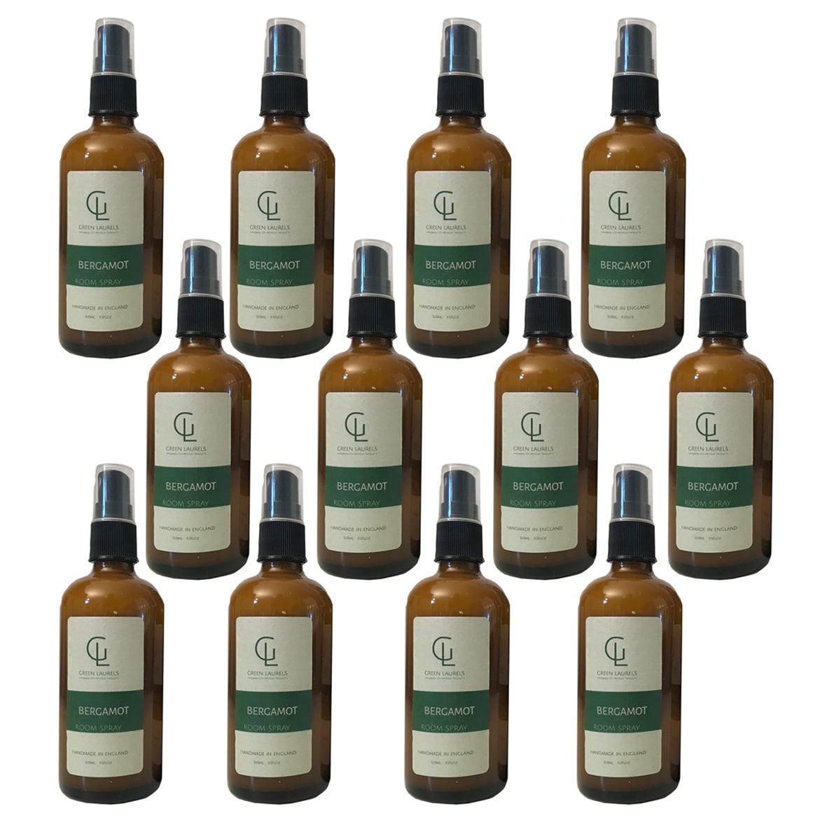 Aqueous Room Spray 100ml in Amber Glass Bottle