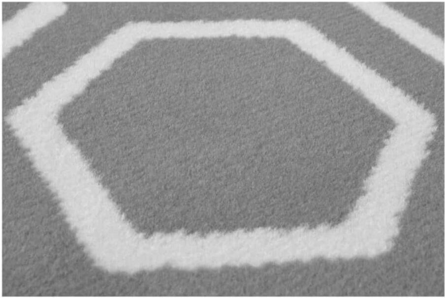Maestro Honeycomb Grey Rug