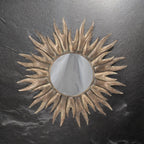 86cm Round Metal Mirror