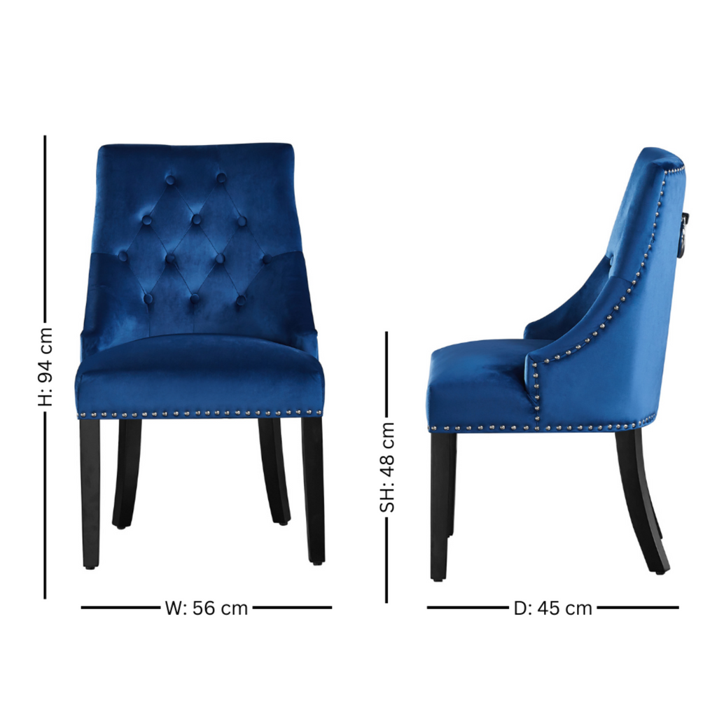 LUX Velvet Dining Chair