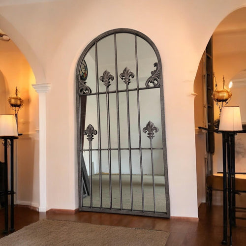 120cm Metal Window Wall Mirror