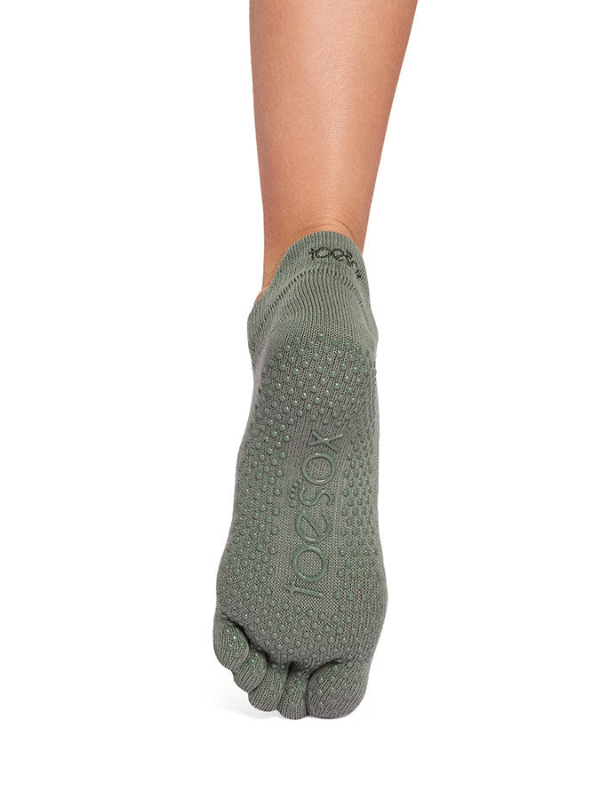ToeSox Full Toe Bellarina Women's Yoga Grip Socks