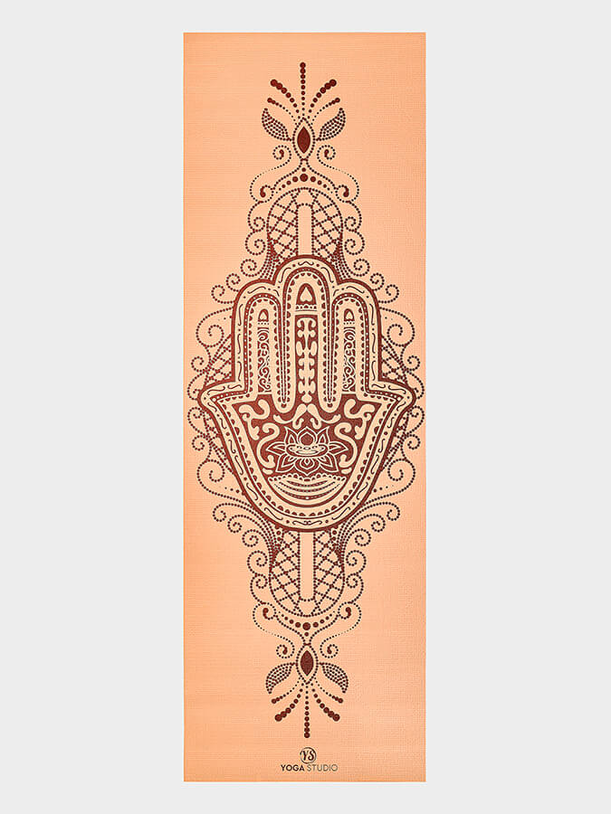 Designed Reversible Sticky Yoga Mat 6mm