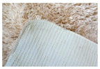 Soft Washable Beige Shaggy Rug
