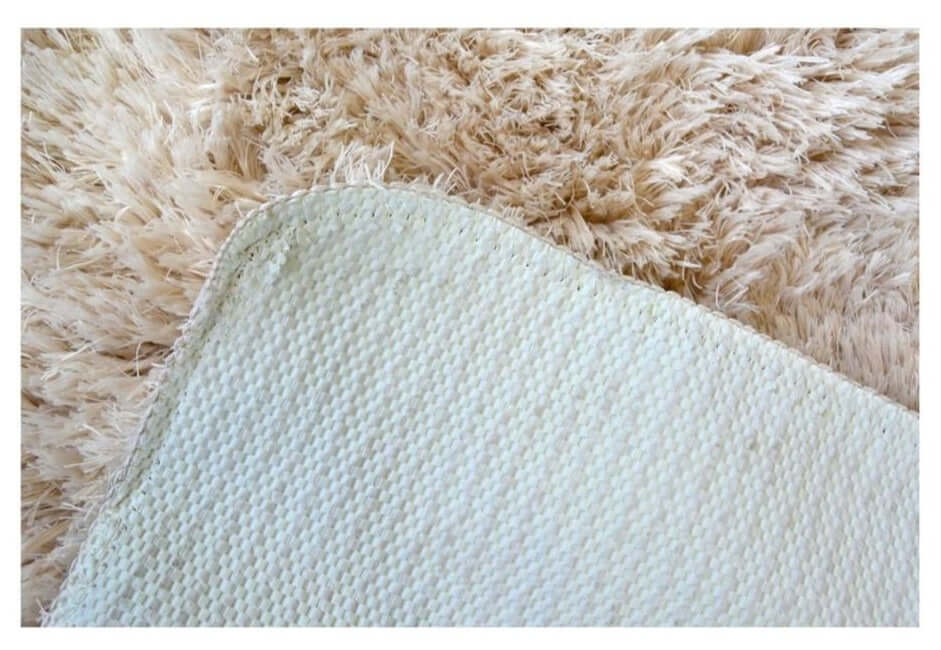 Soft Washable Beige Shaggy Rug