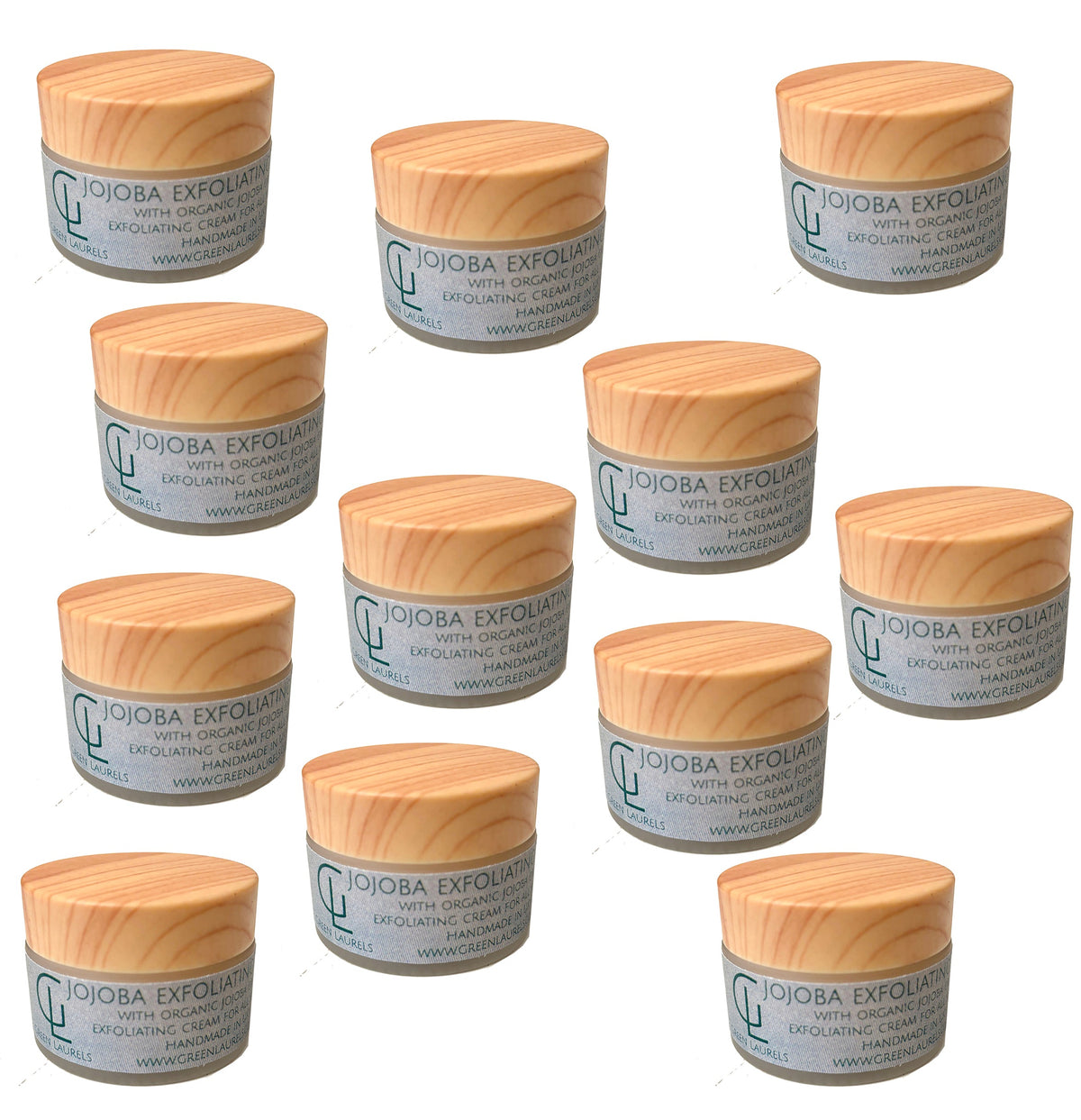 Jojoba Exfoliating Scrub x12 Jars