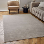 Carmel Beige-Cream Striped Rug