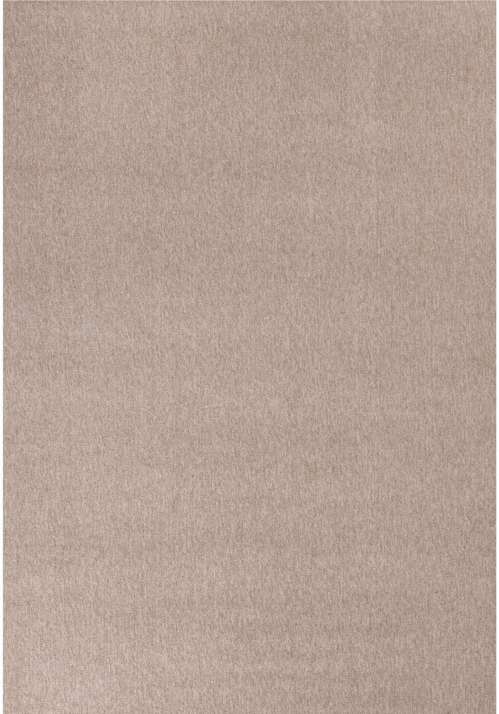 Beige Low Pile Solid Rug