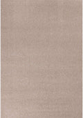Beige Low Pile Solid Rug