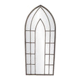 116cm Metal Window Wall Mirror