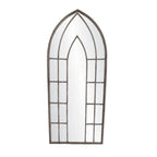 116cm Metal Window Wall Mirror