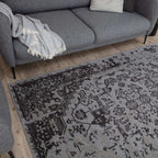 Washable Rug Carina Grey