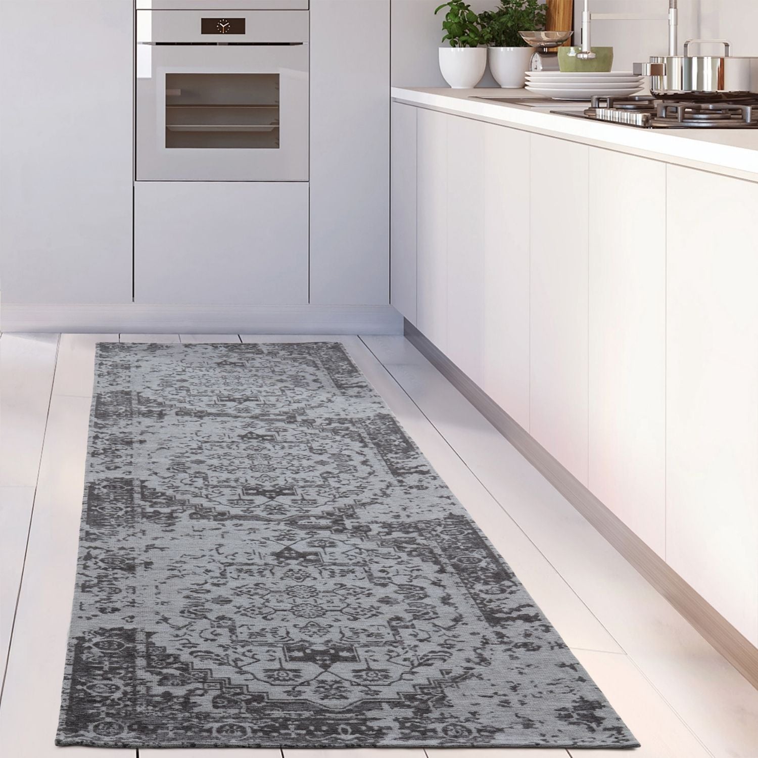 Washable Rug Carina Grey