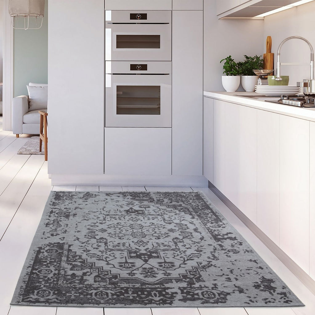 Washable Rug Carina Grey
