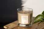 Black Vanilla 3 Wick Soy Wax Candle 45 Hour Burn Time 11 x 12cm