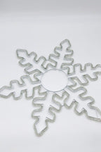 Blue LED Snowflake Rope Light