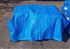 Blue Tarpaulin Waterproof Ground Sheet