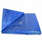 Blue Tarpaulin Waterproof Ground Sheet