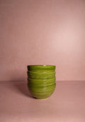 Cara Shell Cereal Bowl, Green - Set of 4