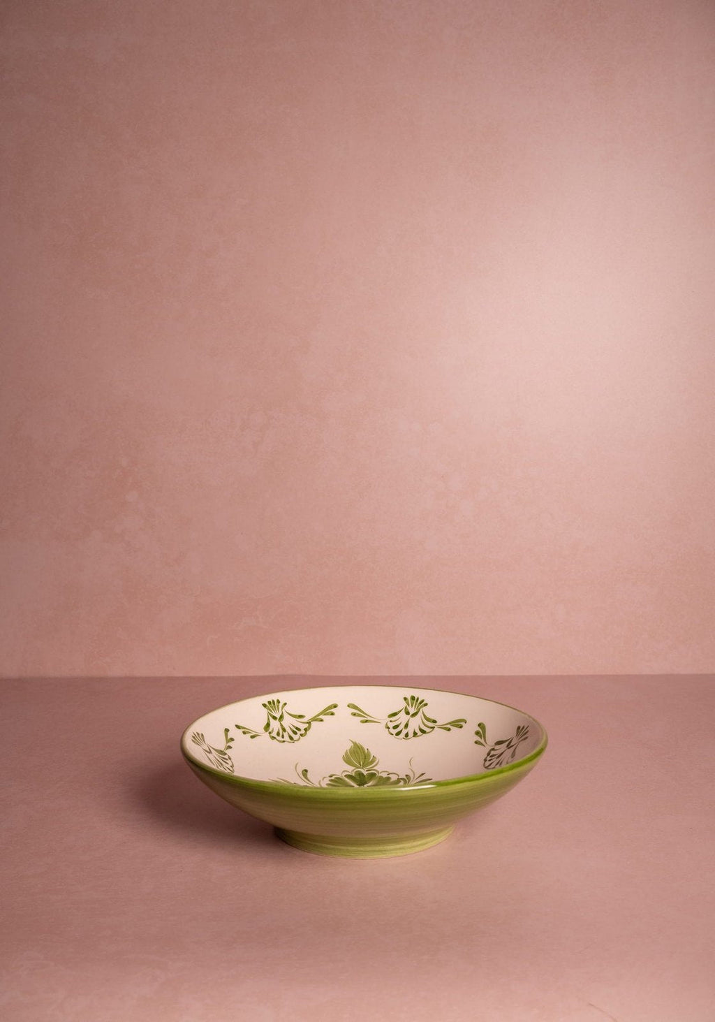 Cara Shell Pasta Bowl, Green