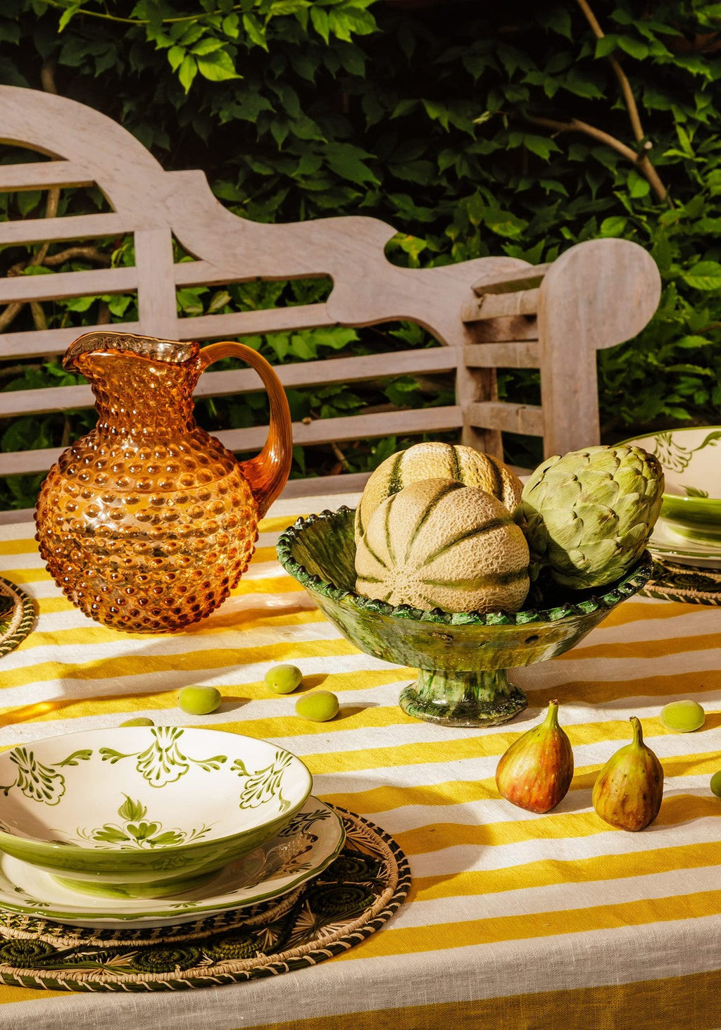 Tamegroute Pedestal Bowl