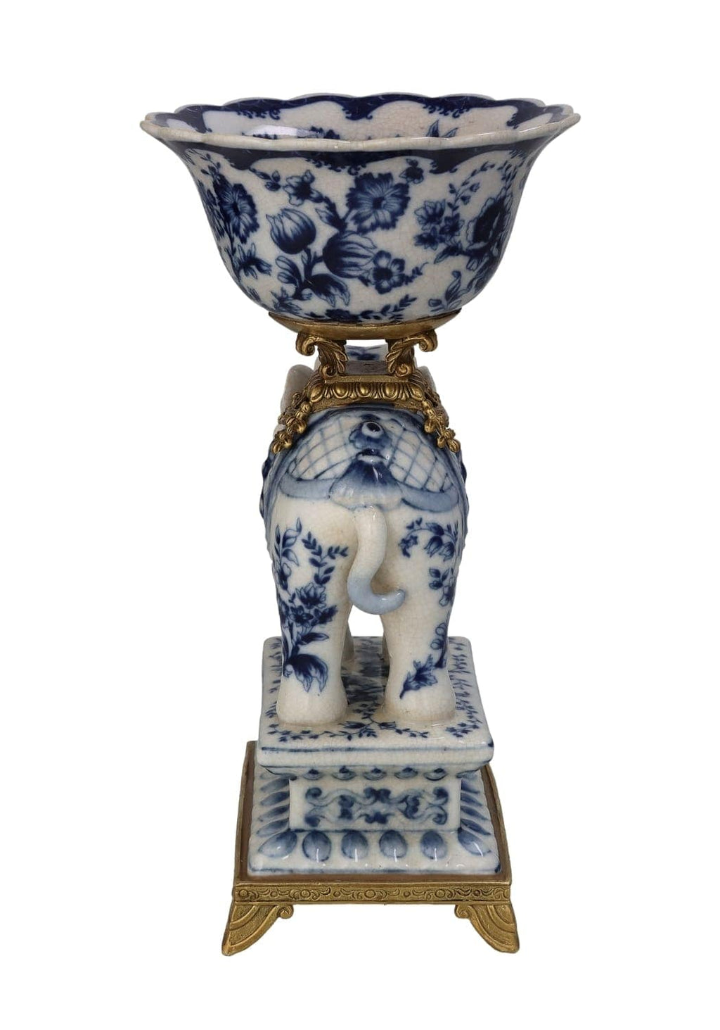 Bridgerton Decorative Elephant Porcelain Bowl