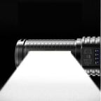 Bright ABS Rechargable Torch with USB Charging Port