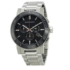 Burberry BU9380 The City Men's Silver & Black Dial Watch