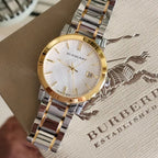 Burberry BU9115 The City Women's Two-Tone Watch