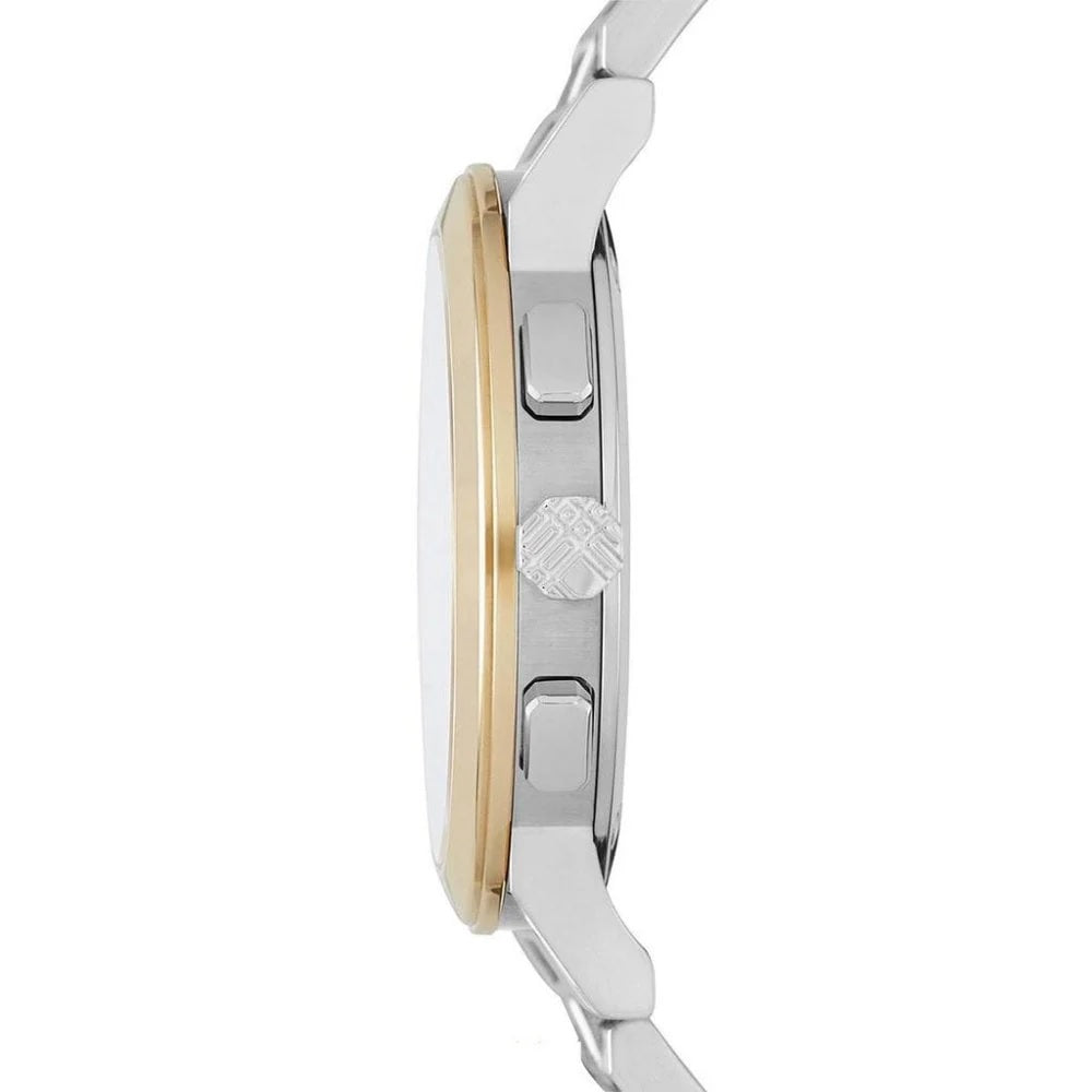 Burberry BU9751 The City Unisex Two-Tone Chronograph Watch