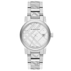 Burberry BU9037 The City Unisex Silver Watch