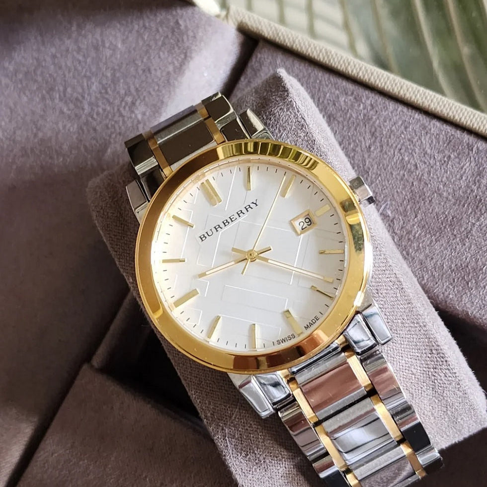 Burberry BU9115 The City Women's Two-Tone Watch