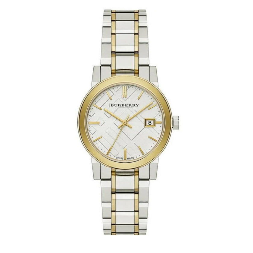 Burberry BU9115 The City Women's Two-Tone Watch