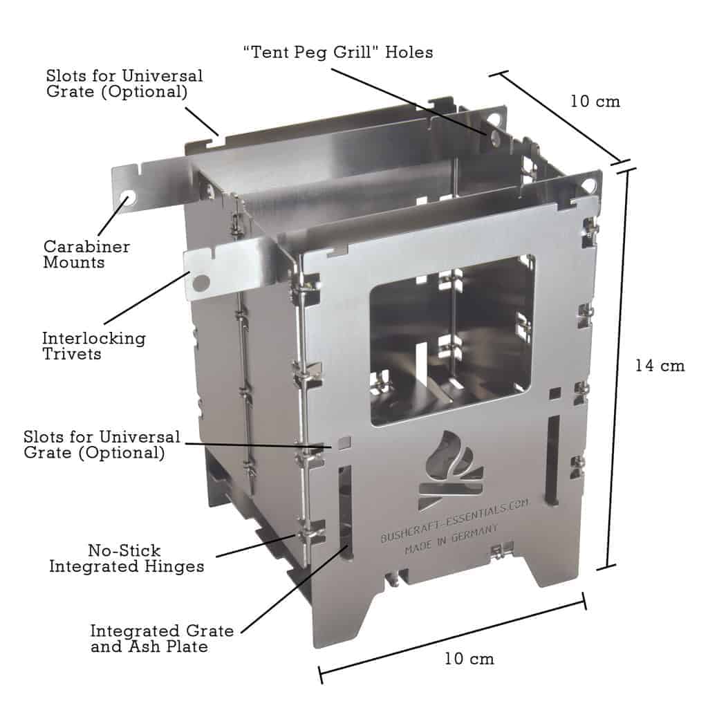 BE Bushbox LF - Outdoors Cooker