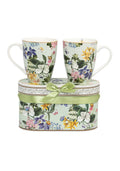 Butterfly Garden Mugs x 2 in Gift Box