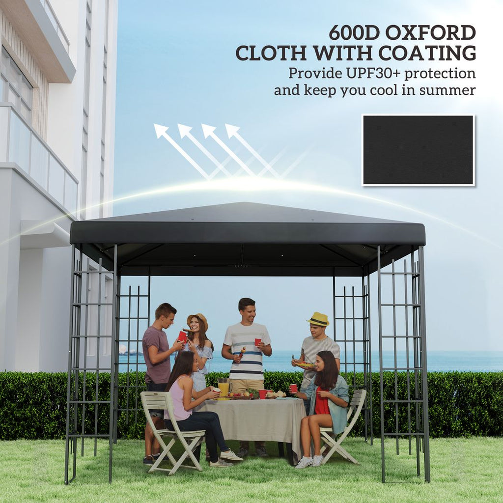 3 x 3(m) Gazebo Canopy Replacement Cover, +