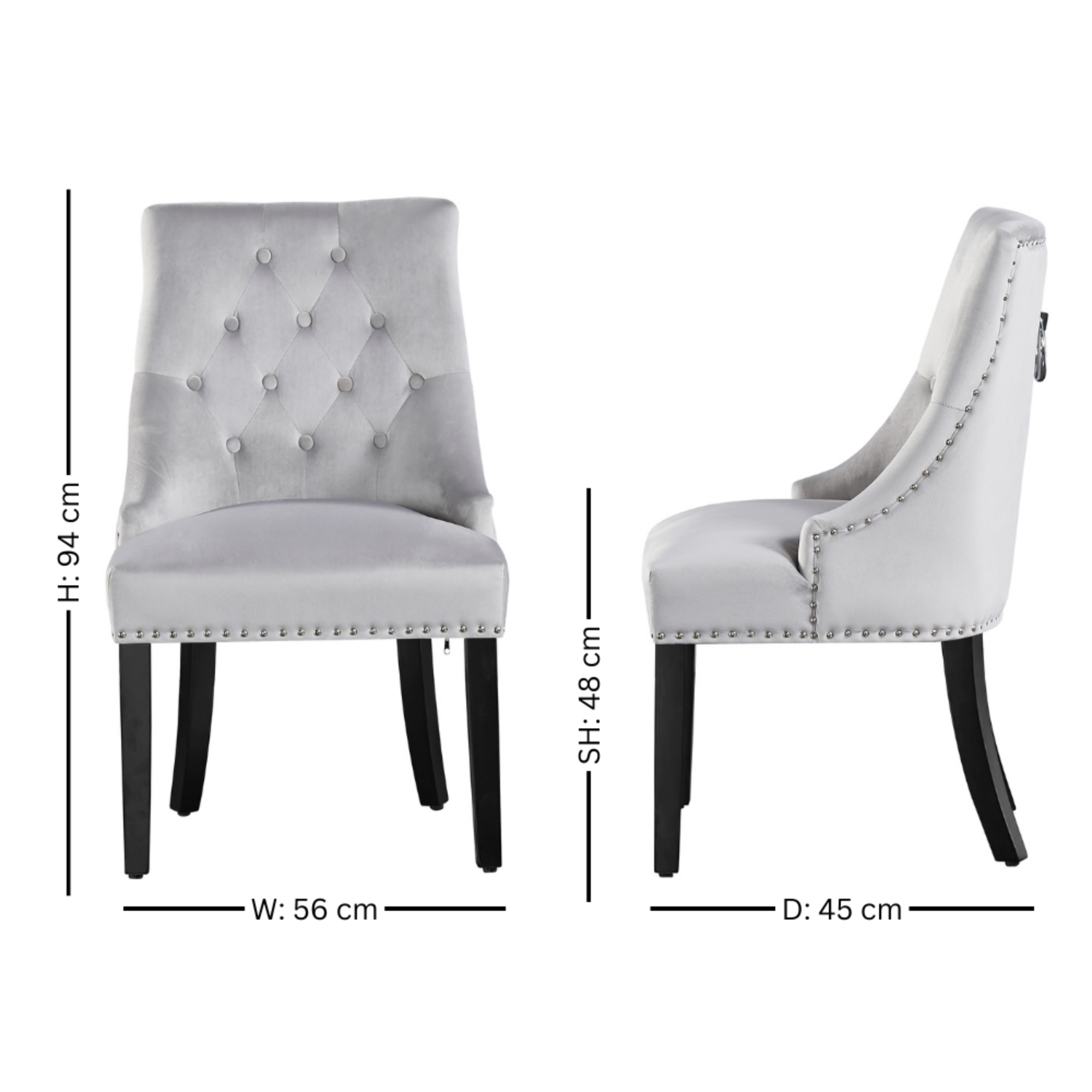 LUX Velvet Dining Chair